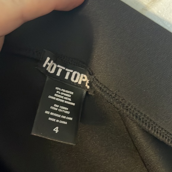 Gothic Hot Topic Black Skater Skirt with Moon Belt - Picture 3 of 3